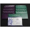 Image 1 : 10 US Proof Sets 1990-1999