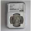 Image 1 : 1899-O Morgan Dollar NGC MS63
