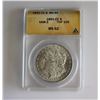 Image 1 : 1891-CC Morgan Dollar MS62 Spitting Eagle VAM