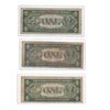 Image 2 : Three 1935 A Hawaii $1 Silver Certificates VG-F