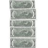 Image 2 : 5 Consecutive 1976 Bicentennial FDI $2.00 Notes