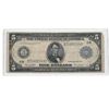 Image 1 : 1914 $5 Federal Reserve Note VG+
