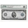 Image 1 : 1914 $5 Federal Reserve Note PMG XF