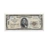 Image 1 : 1929 National $5.00 Wichita Kansas XF Rare