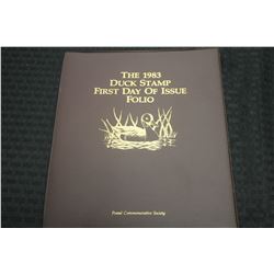 1982 and 1983 PCS FDI Duck Stamp Folios