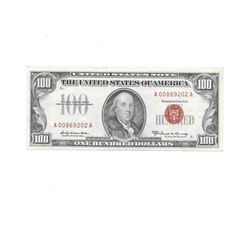 1966 $100.00 United States Note Choice AU