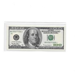 1999 Star Note Federal Reserve 100 Note Gem Unc.