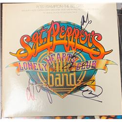Signed Sgt. Pepper's Lonely Hearts Club Band Movie Soundtrack Album Cover