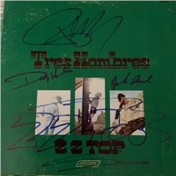 Signed ZZ Top, Tres Hombres Album Cover