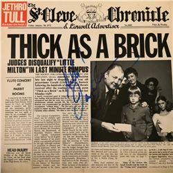 Signed Jethro Tull, Thick As A Brick Album Cover