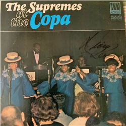 Signed The Supremes, The Supremes At The Copa Album Cover