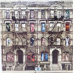 Led Zeppelin Signed Physical Graffiti Album Cover