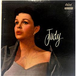 Signed Judy Garland "Judy" Album Cover