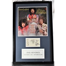 Signed and Framed, The Jimi Hendrix Experience Signature Cuts