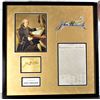 Image 1 : Framed John Hancock Signature Cut
