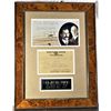 Image 1 : Signed & Framed Wright Brothers Western Union Telegram