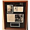 Image 1 : Signed & Framed Martin Luther King Signature Cut