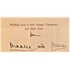Image 2 : Signed & Framed Princess Diana (July 1, 1961 - August 31, 1997) and Prince Charles Christmas Card