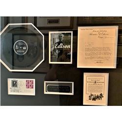 Signed and Framed Thomas Edison Letter