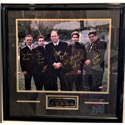 Signed & Framed Sopranos Photograph