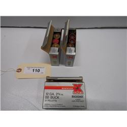 110 - 3 Full Boxes Of Winchester 12 Ga 2 3/4 00