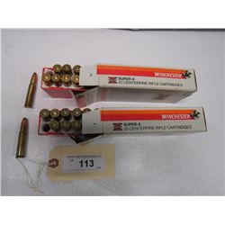 113 - 2 Full Boxes Of Winchester 356 Win 250 Gr Ammo