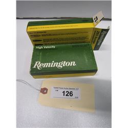 126 - 2 Boxes Of Remington 250 Savage 100 Gr Ammo