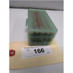 166 - 1 Full Case Of .30 Spl 125 Gr J H P