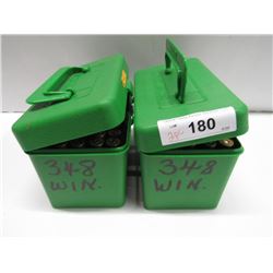 180 - 2 Plastic Cases Of Hornady 348 2in 200 Gr