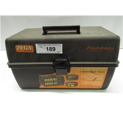 189 - Plastic Carry Case W/ Imperial 20 Ga Shells