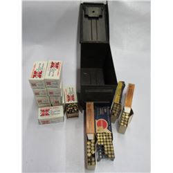 196 - Metal Ammo Box Full Of Ammo