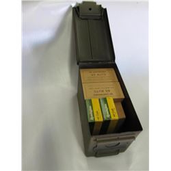 200 - Metal Ammo Box Full Of Ammo