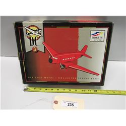 235 - Liberty Classics Dc-3 Die Cast Metal Plane Bank