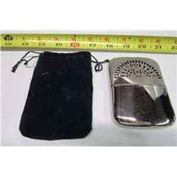 276 - Peacock Silverplated Lighter With Embossings