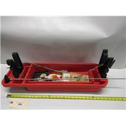 284 - Gun Cleaning Stand W/ Contents