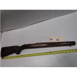 286 - 2 Wooden Gun Stocks; 1 Ruger, 1 Unmarked
