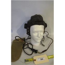 304 - Original U.S.  WWII  Army Air Force Helmet Set