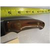 Image 2 : 350 - Hunting Knife W/ Inlaid Wooden Handle