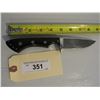 Image 4 : 351 - Hunting Knife W/ Wooden Handle