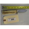 Image 4 : 352 - Hunting Knife W/ Antler Handle