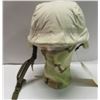 Image 1 : 386 - U.S. Military Helmet M-3 W/ Cream Cover