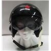 Image 1 : 391 - Black Fighter Pilot Helmet