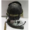 Image 5 : 393 - Vintage Leather Flight Helmet