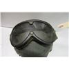 Image 10 : 406 - Aviator Hat Leather Pilot Flying Cap Helmet