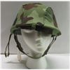Image 5 : 413 - Yugoslavia M-89 Helmet W/ Cover, Liner  Chinstrap