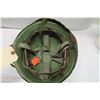 Image 6 : 413 - Yugoslavia M-89 Helmet W/ Cover, Liner  Chinstrap