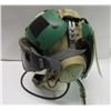 Image 3 : 415 - Canvas Flight Helmet With Attached Goggles