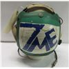 Image 5 : 415 - Canvas Flight Helmet With Attached Goggles