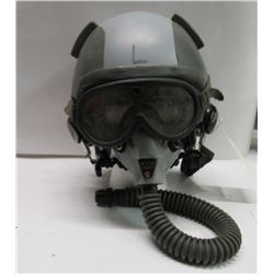 418 - USAF Parachute Helmet By Gentex Size Large