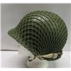 Image 2 : 430 - Helmet And Liner With Netting And Chinstrap